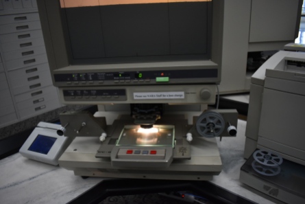 The microfilm machine